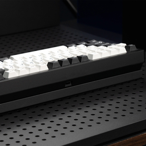 Teclado mecánico intercambiable en caliente 75% Teclado personalizado RGB ND75 Caja negra Pantalla Interruptor lineal Inalámbrico - Product Image 5