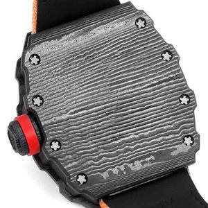 Reloj de Pulsera Mecánico de Cuerda Manual con Tourbillon Flotante en Forma de Barril de Carbono Completo 27-02, Cronógrafo Grand Prix para Hombre - Product Image 5