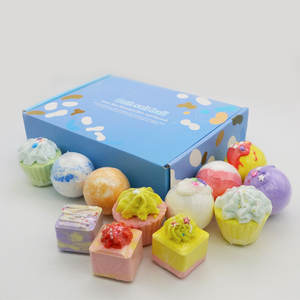 Set de Regalo de 12 Bombas de Baño Hechas a Mano - 12 Piezas de Divertidos Cupcakes Efervescentes, Ideales para Baños de Burbujas y Spa, Regalo Perfecto para Niños, Mujeres y el Hogar - Product Image 5