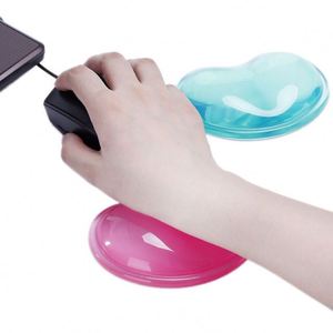 แผ่นรองข้อมือซิลิโคน/เจลสำหรับเมาส์ รูปทรงพิเศษ - Product Image 2