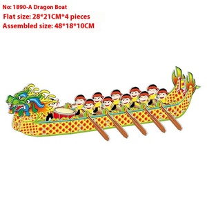 Bán buôn lớn <span class=keywords><strong>3D</strong></span> giấy câu đố đồ chơi trẻ em của giáo dục DIY Lắp ráp khối với hội đồng quản trị bọt trong kho cho Vận chuyển nhanh chóng - Product Image 6