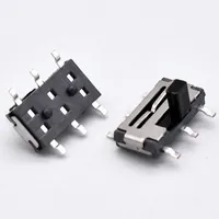 Chinesischer Hersteller PCB Schweißen Micro Slide Schalter SK-06 6 Pins Slides Schalter 2 Position ein aus