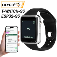 LILYGO T Watch S3 Lora Meshtastic Tracker ESP32-S3 WIFI BLE LoRa Node Répéteur Capteur BMA423 avec Micro Haut-parleur Programmable