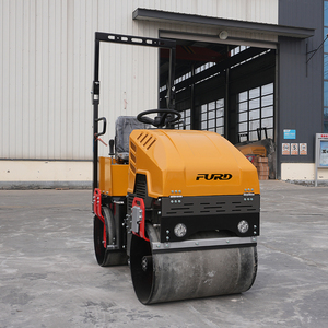 <span class=keywords><strong>Rouleau</strong></span> vibratoire à double tambour FURD de 1 tonne avec moteur diesel, haute efficacité et utilisation facile - Product Image 6