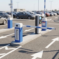 Barrière de stationnement automatique, barrière de péage pour système de parking, barrière universelle télécommandée