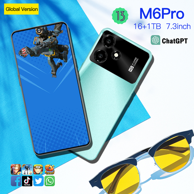 M6 Pro 16GB 1TB 5G Powerhouse 7.3 Inch 120Hz AMOLED 10 Core 8000mah Surge Charge Dual SIM TF Slot OTG Galaxy Wide Fresh Batch