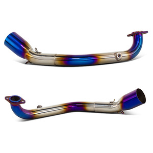 Tubo de Escape Modificado para Motocicleta Yamaha GY6 150CC 200CC Zuma tank 200 Efi, Tubo de Acero Inoxidable para Scooter, Tubo de Enlace Frontal Grande de 51 mm - Product Image 4