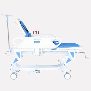 เตียงรถเข็นสำหรับผู้ป่วยขนส่งฉุกเฉินโรงพยาบาลทางการแพทย์ - Product Image 2