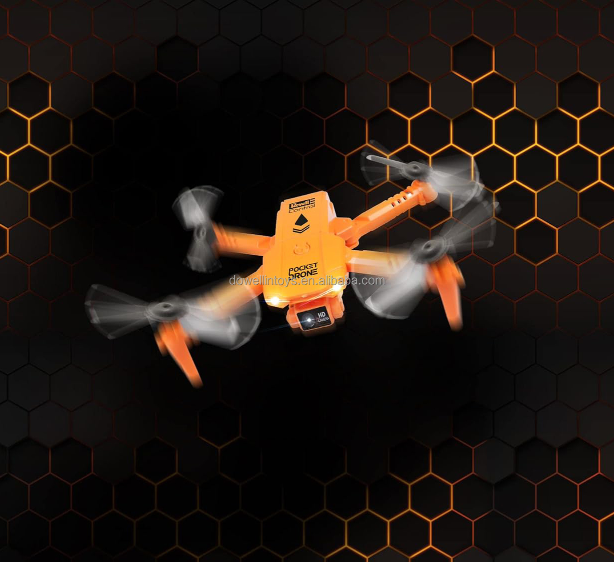 Dwi Dowellin Mini Drone for Kids with HD Camera - Foldable FPV