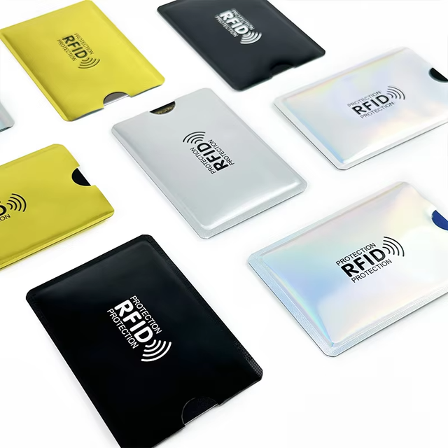 RFID Blocking Sleeves Credit Card Protector Passport Holder Effectively Protect Your Credit Debit ID Cards From Electronic Theft