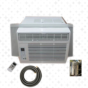 Cửa sổ AC loại 9000-12000btu <span class=keywords><strong>2025</strong></span> thiết kế mới nhà máy OEM thương hiệu điều hòa không khí R32/R410A Cool & nhiệt thông minh thiết bị gia dụng - Product Image 2