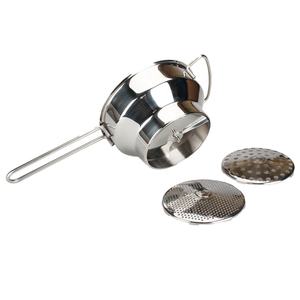 Moulin à aliments ergonomique en acier inoxydable avec 3 disques de broyage - Moulin à aliments rotatif - Product Image 2