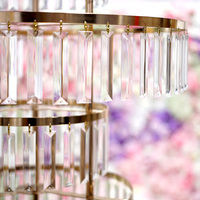 Support de fleurs en acrylique doré Martina, arche moderne pour bureau, maison, meuble de rangement pour chambre d'enfant, présentoir de jouets, mariage