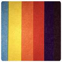 Panneau acoustique en feutre coloré, panneau absorbant le son en fibre de polyester, taille personnalisée, panneau mural pour le contrôle du bruit intérieur