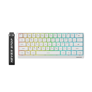 Factory Sale Mini 61 Keys 60 Percent Ergonomic <strong>Wired</strong> 60% Gamer Teclado Gaming Membrane Keyboard - Product Image 4