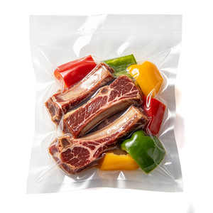 Bolsas de Plástico para Empacar Pollo Frito Francés, Aptas para Alimentos, Seguras para Microondas, Biodegradables, Bolsas de Vacío para Alimentos Congelados de 5 kg - Product Image 1