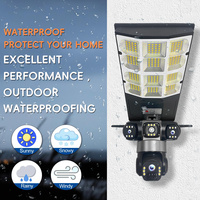 Éclairage Extérieur Solaire Intégré Ai 2-en-1 Avec Caméra de Sécurité Solaire de Rue et Caméra CCTV IP Solaire V380 4G Extérieure