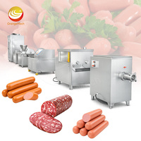 Machine à fabriquer des saucisses et des salamis hydrauliques ORME, prix de la ligne de production de saucisses, entreprise à petite échelle