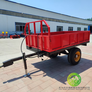 Nuevo Camión Agrícola de Cuatro Ruedas con Capacidad de Carga de 5 Toneladas, Barandilla Alta y Remolque Grande - Product Image 4
