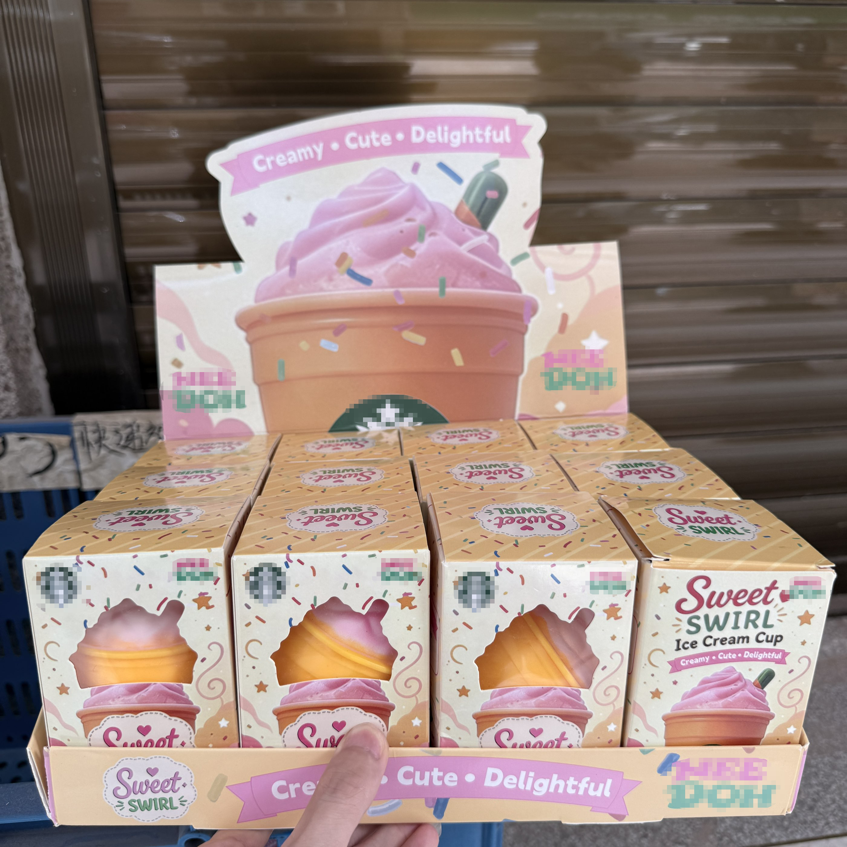 Crème glacée étoile