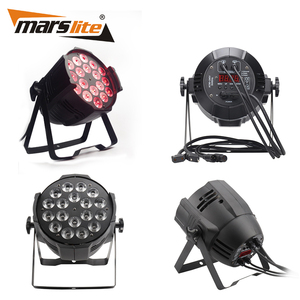 Faro <span class=keywords><strong>Par</strong></span> LED 18*10W <span class=keywords><strong>4</strong></span> in 1, Illuminazione da Palco per Feste, Bar, KTV, Effetti DJ - Product Image 1