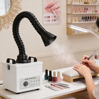 Extracteur de fumée portable en acier inoxydable pour soudage laser et brasage de clous avec bras d'aspiration flexible, absorbeur de fumée industriel