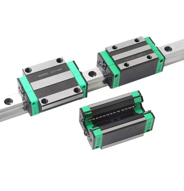 Factory-direct Sale Linear Guide Rails with Silver Sliding Blocks.Sliding Rail Type: HGH/HGW15, 20, 25, 30, 35, 45.Material:CCA.