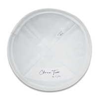 Kipa,yarmulka,bar Mitsvah, Brit Mila, Personalizar. bordado. terciopelo Plata Jacquard Impresión digital Traje blanco Tela Kippah