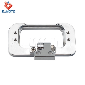 Protection <span class=keywords><strong>de</strong></span> l'instrument <span class=keywords><strong>de</strong></span> montage <span class=keywords><strong>de</strong></span> jauge <span class=keywords><strong>de</strong></span> guidon en T en aluminium pour <span class=keywords><strong>Harley</strong></span> Softail Street Bob Breakout Standard 114 2018-2021 - Product Image 3