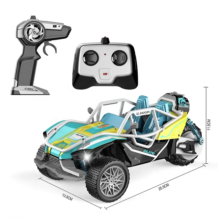 2.4G radio control diecast model 4CH chameleon toy 1/16 scale electric drift rc car