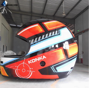 Estatua <span class=keywords><strong>de</strong></span> quiosco minorista con forma <span class=keywords><strong>de</strong></span> casco Arai personalizada-Cabina moderna <span class=keywords><strong>de</strong></span> vendedores ambulantes <span class=keywords><strong>para</strong></span> centros comerciales y espacios urbanos - Product Image 2