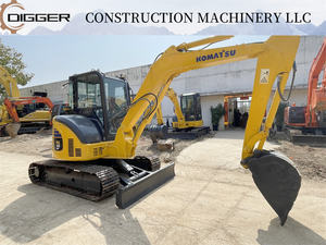 Mini-excavatrice sur chenilles Komatsu PC55MR DPF 2022, 90% neuve, importée du Japon, 5,5 tonnes, boîte de vitesses, pompe, roulement, bon état, en vente - Product Image 3