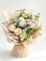 Papier d'emballage OPP imperméable à carreaux dorés en gros, papier à bouquet coréen à grille pour mariage, Saint-Valentin, fleuriste, cadeau DIY