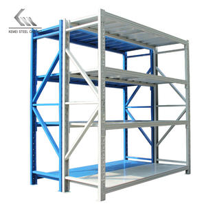 Chariot de rangement pour entrepôts locaux, fabrication, industrie lourde, étagère en acier, système de Rack pour empiler les supports et tablettes, 40 pièces - Product Image 6