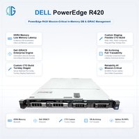 Server Rak Dell PowerEdge R420 1U 2-Socket Intel Xeon E5-2400 V2 12 DIMM DDR3 1600