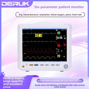 सीमा पार विदेशी व्यापार चिकित्सा उपकरण अलार्म श्वसन नींद डिटेक्टर अस्पताल पोर्टेबल मल्टी-पैरामीटर ईग मॉनिटर - Product Image 5