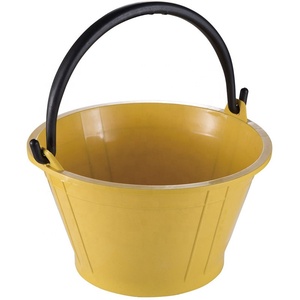 Bâtiment de construction bon marché <span class=keywords><strong>jardin</strong></span> seau en plastique de ciment barils seau en plastique de ciment solide avec poignée en métal - Product Image 4