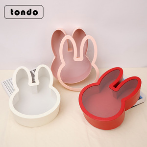 Tondo 2023 New Design Rabbit Shaped Paper Packaging <strong>Box</strong> <strong>Easter</strong> Candy Chocolate <strong>Gift</strong> Rabbit Flower <strong>Box</strong> - Product Image 1