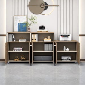 Archivador Comercial Modular Moderno de Estilo Industrial en Melamina para Oficina en Casa, Escuela y Hospital - Product Image 4