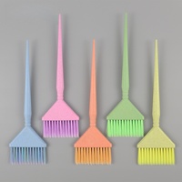 Peigne à colorer les cheveux à étiquette privée personnalisée, brosse à colorer les cheveux colorée pour salon, très populaire