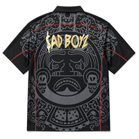 T-shirt de la série Sad Boys à manches courtes, style streetwear américain 2026, inspiré du Mexique, $AD BOYZ par Junior H, maillot de football en maille noire