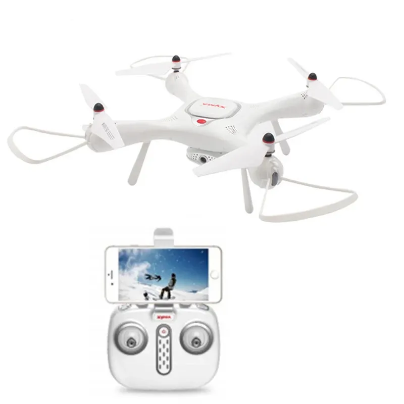 Boxu Syma X25PRO 2.4G RC Drone Quadcopter 720P HD Wifi Adjustable Camera FPV GPS Drone