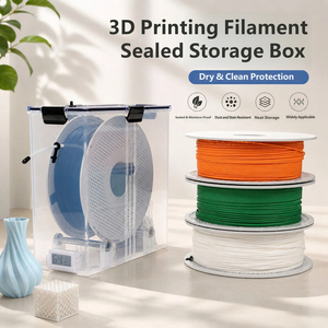 กล่องเก็บเส้นใยพิมพ์ 3 มิติแบบแห้ง ป้องกันฝุ่น สำหรับ PETG TPU PLA พร้อมตะแกรงกรองโมเลกุลแบบใช้ซ้ำได้ - Product Image 3