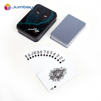 Cartes à Jouer en Plastique Premium avec Logos et Motifs Personnalisés, pour Usage Familial, en Papier à Noyau Noir Allemand, Jeu Unique Emballé Individuellement
