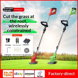 <span class=keywords><strong>Tondeuse</strong></span> à gazon électrique sans fil en acier inoxydable avec poignée pliable <span class=keywords><strong>et</strong></span> support OEM pour usage en jardin de villa - Product Image 2