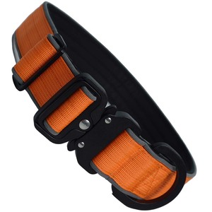 Nuevo Collar Táctico de Lujo para Perro, Nailon Resistente a Mordidas con Acolchado Suave, Sin Estrangulamiento del Cuello, Reflectante Nocturno - Product Image 4