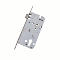 LIONSHIELD Corps de serrure anti-panique en acier inoxydable 6085 de haute qualité, finition SSS, avec déverrouillage par clé, installation facile et sécurité élevée