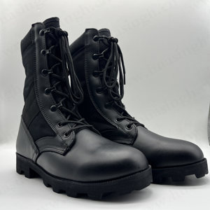 ZH,รองเท้าบู๊ทฝึกซ้อมพื้นรองเท้ายาง <span class=keywords><strong>Altama</strong></span> สีดำ,รองเท้าคอมแบทขนาด8นิ้วปี HSM102 - Product Image 1