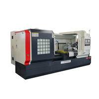 Torno de Roscar Horizontal CNC CK6180X1500, Mini Torno de Banco de un Solo Husillo con Sistema de Control GSK, de Trabajo Mediano