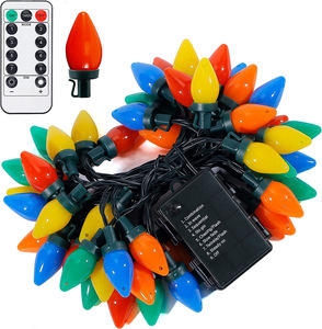 5m20l 6.5M 30L dâu tây LED Vòng Hoa chuỗi ánh sáng cho đám cưới Đảng kỳ nghỉ món quà giáng sinh tổ chức sự kiện trang trí nội thất - Product Image 1